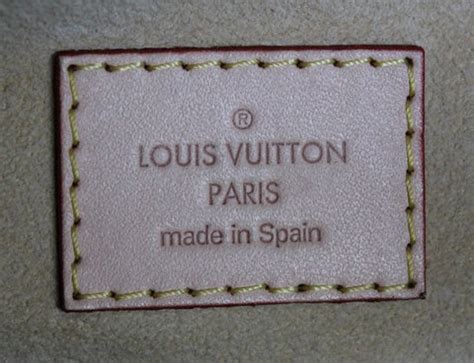 louis vuitton made in spain|louis vuitton factory paris.